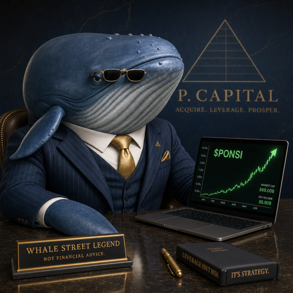 An anonymous whale in a pinstripe suit, quietly admiring the liquidity he intends to remove
